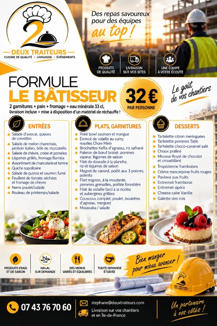 Flyer Formule Le Bâtisseur