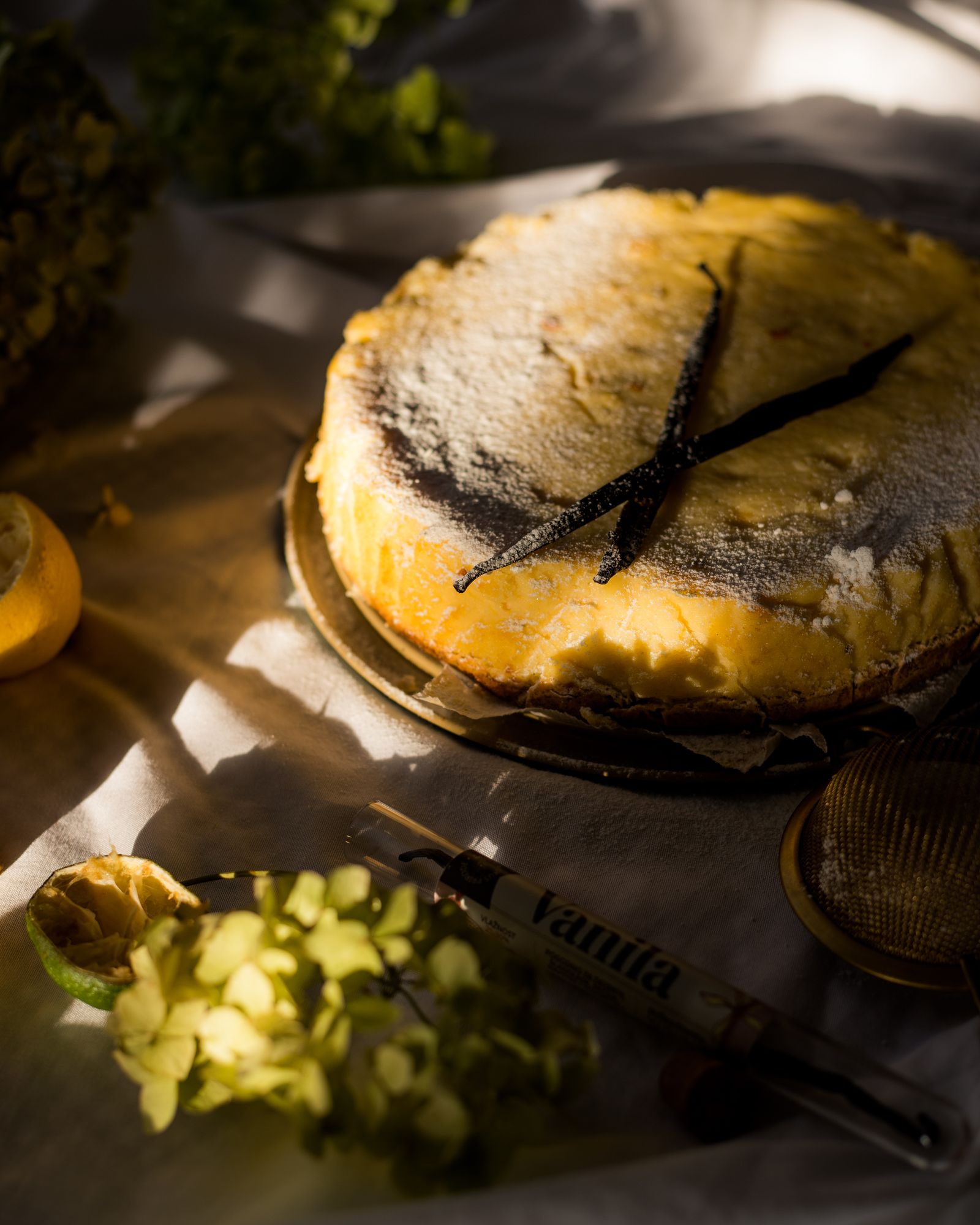 Cheesecake vanille sans cuisson